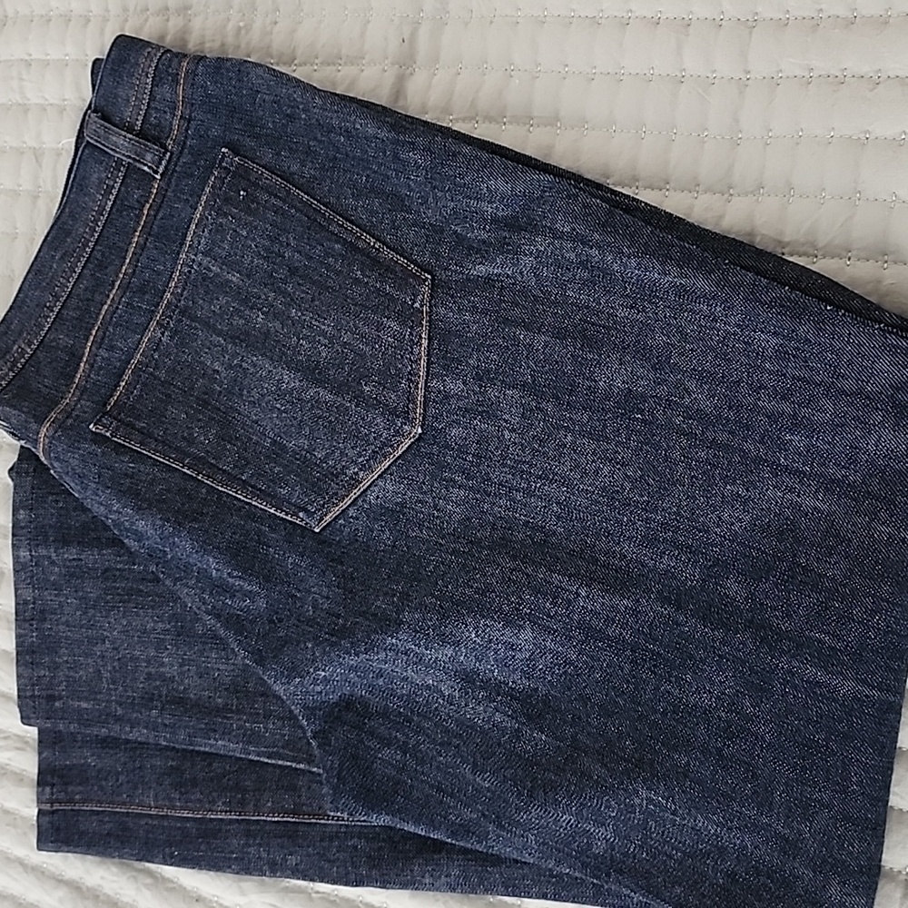 Tory Burch Dark Blue Straight Jeans